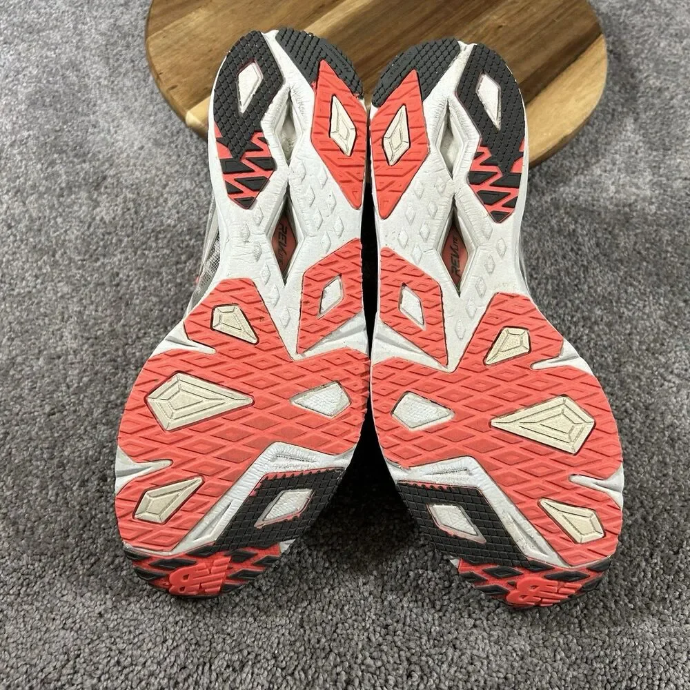 New Balance W1400GC2 Women’s Sz 9.5 Gray Coral Athletic Trail Running Shoes Used